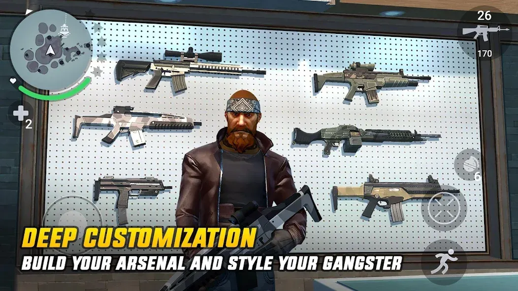 Скачать взломанную Gangstar New Orleans (Гангстар)  [МОД Много монет] — стабильная версия apk на Андроид screen 1