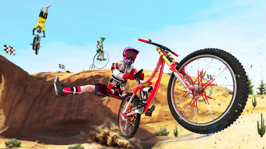 Взлом BMX Rider: Cycle Race Game  [МОД Unlimited Money] — стабильная версия apk на Андроид screen 2