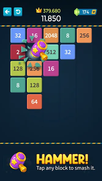 Скачать взлом 1M — Merge Number Block Puzzle  [МОД Unlocked] — стабильная версия apk на Андроид screen 3