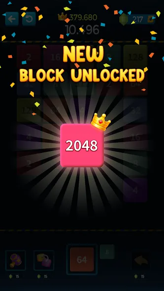 Скачать взлом 1M — Merge Number Block Puzzle  [МОД Unlocked] — стабильная версия apk на Андроид screen 5