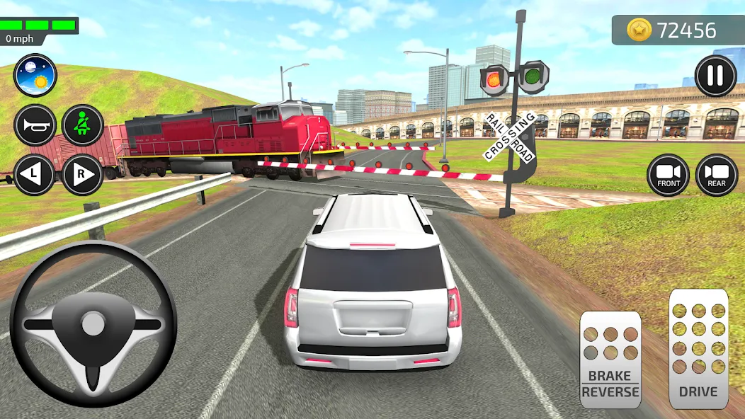 Взлом Driving Academy Car Simulator  [МОД Много монет] — последняя версия apk на Андроид screen 1