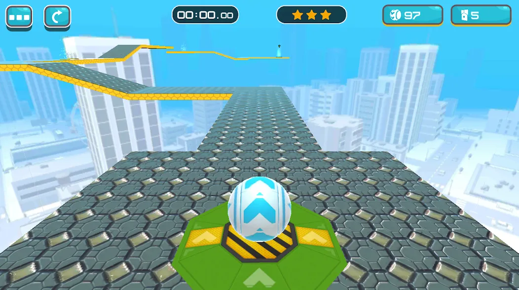 Взломанная Gyro Ball 3D (Джайро Болл 3Д)  [МОД Меню] — стабильная версия apk на Андроид screen 1