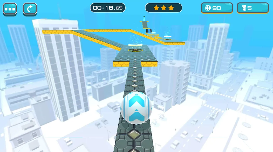 Взломанная Gyro Ball 3D (Джайро Болл 3Д)  [МОД Меню] — стабильная версия apk на Андроид screen 5