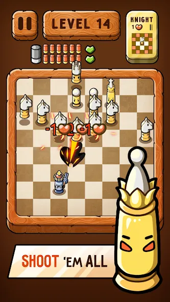 Скачать взломанную Bullet Chess: Board Shootout (Бюллет чесс)  [МОД Menu] — стабильная версия apk на Андроид screen 1