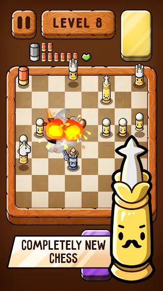 Скачать взломанную Bullet Chess: Board Shootout (Бюллет чесс)  [МОД Menu] — стабильная версия apk на Андроид screen 3