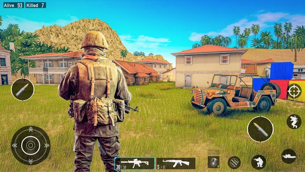 Скачать взлом Commando Gun Shooting Games  [МОД Menu] — последняя версия apk на Андроид screen 3