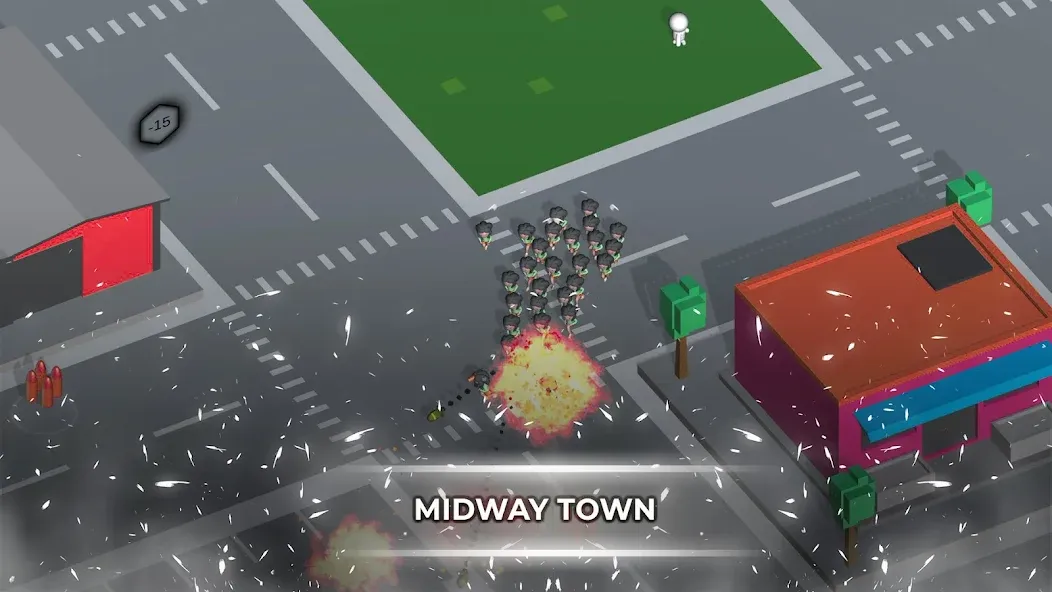 Скачать взлом Crowd War — Action Game (Крауд Вар)  [МОД Unlocked] — стабильная версия apk на Андроид screen 3