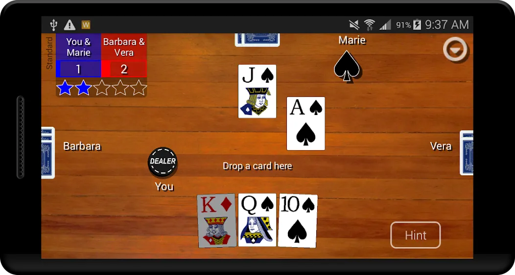 Взлом Euchre Card Classic (Юкер Кард Классик)  [МОД Menu] — полная версия apk на Андроид screen 2