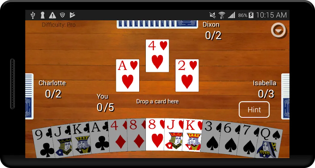 Скачать взломанную Spades Card Classic (Спейдс Кард Классик)  [МОД Все открыто] — стабильная версия apk на Андроид screen 3