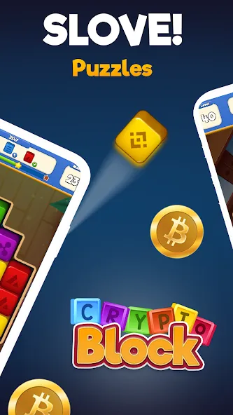 Взлом Crypto Blocks Puzzle Challenge  [МОД Menu] — полная версия apk на Андроид screen 2