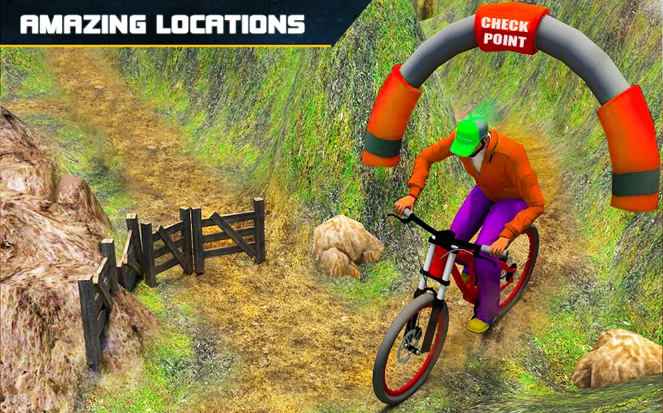 Взломанная BMX Boy Bike Stunt Rider Game (БМХ)  [МОД Бесконечные монеты] — стабильная версия apk на Андроид screen 4