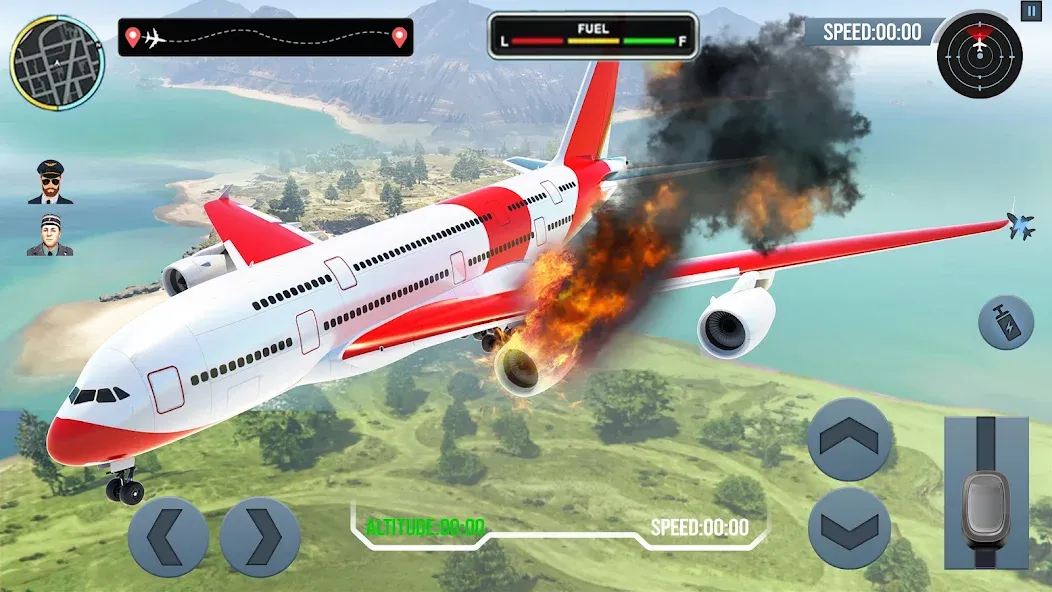 Взлом Airplane Simulator Plane Games  [МОД Unlimited Money] — полная версия apk на Андроид screen 4