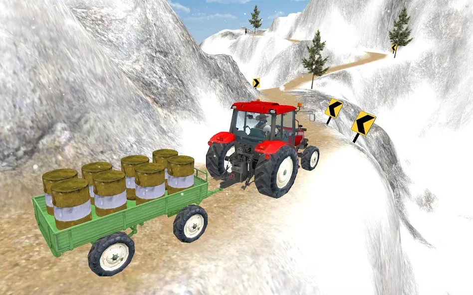 Скачать взлом Tractor Driver 3D Farming Sim (Тракторист 3D Симулятор Фермерства)  [МОД Много монет] — полная версия apk на Андроид screen 2