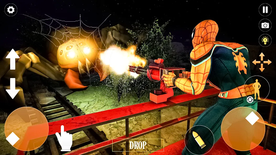 Скачать взлом Horror Spider : Scary Train  [МОД Бесконечные монеты] — стабильная версия apk на Андроид screen 2