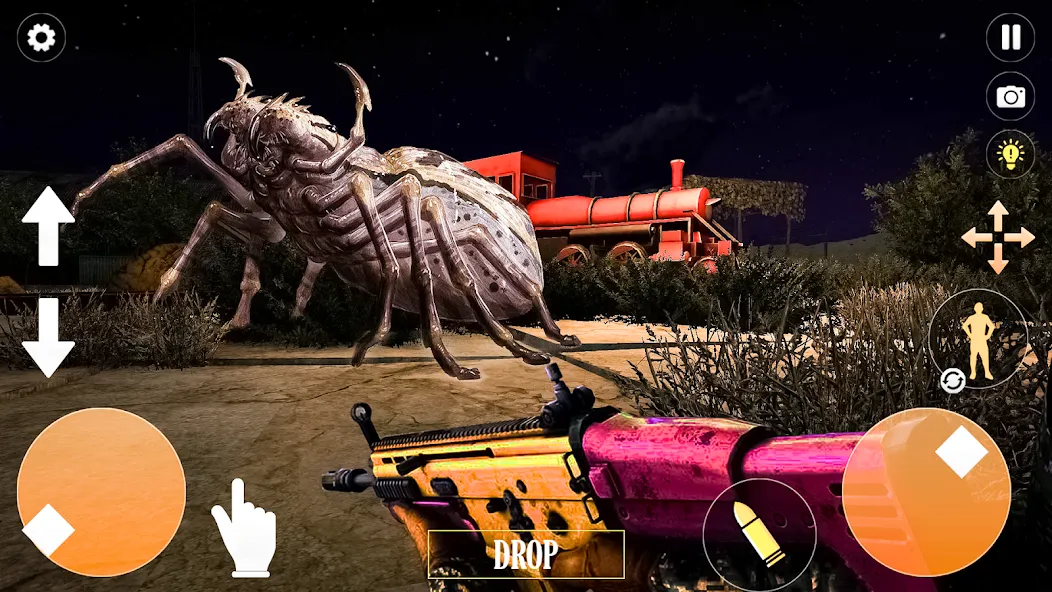 Скачать взлом Horror Spider : Scary Train  [МОД Бесконечные монеты] — стабильная версия apk на Андроид screen 5