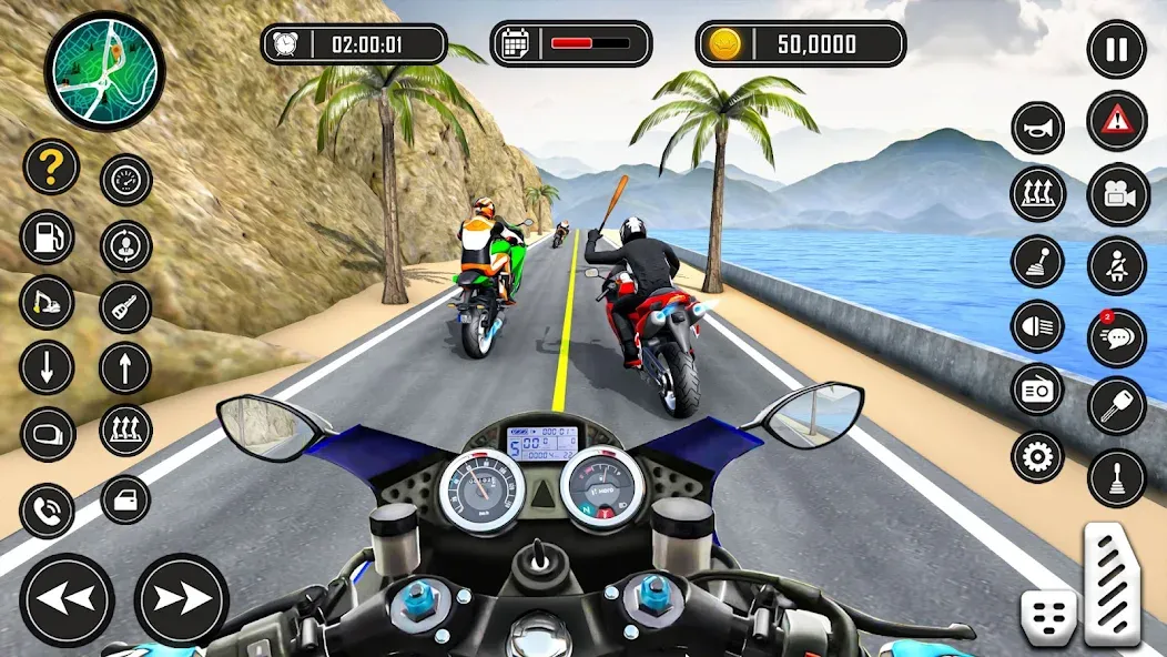 Скачать взлом Bike Racing Games — Bike Game (Байк Рейсинг Геймс)  [МОД Много денег] — полная версия apk на Андроид screen 1