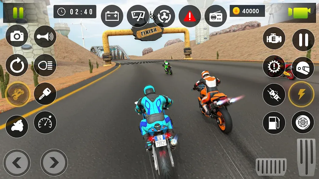 Скачать взлом Bike Racing Games — Bike Game (Байк Рейсинг Геймс)  [МОД Много денег] — полная версия apk на Андроид screen 5