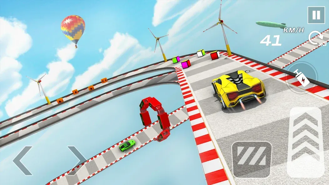 Скачать взломанную Car Games 3D — GT Car Stunts (ДжиТи Кар Стантс)  [МОД Unlocked] — полная версия apk на Андроид screen 2