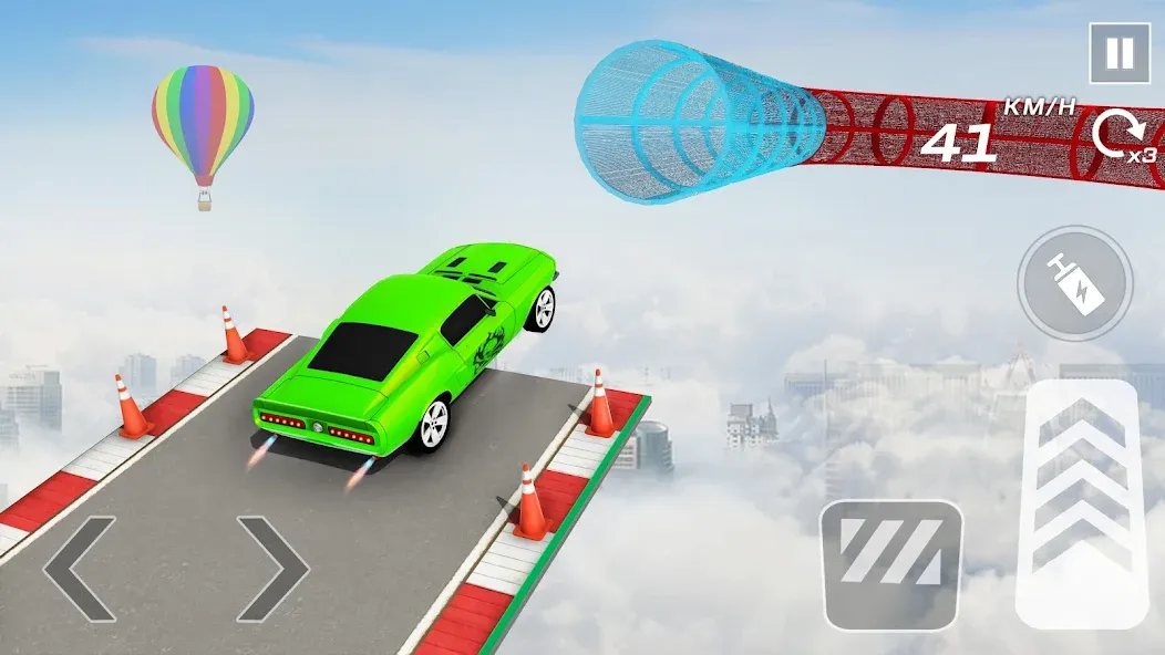 Скачать взломанную Car Games 3D — GT Car Stunts (ДжиТи Кар Стантс)  [МОД Unlocked] — полная версия apk на Андроид screen 3