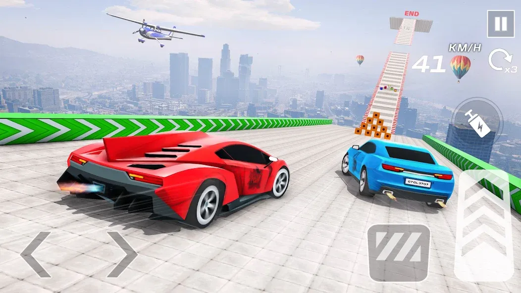 Скачать взломанную Car Games 3D — GT Car Stunts (ДжиТи Кар Стантс)  [МОД Unlocked] — полная версия apk на Андроид screen 5