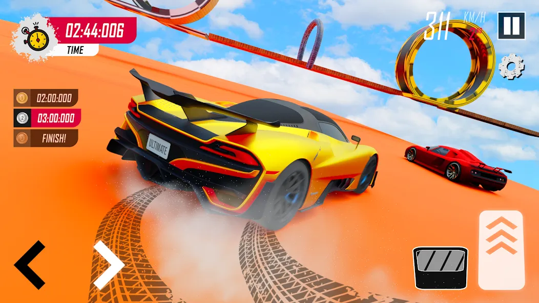 Взлом Racing Car Stunt | Stunt Race (Рейсинг Кар Стант)  [МОД Все открыто] — полная версия apk на Андроид screen 3