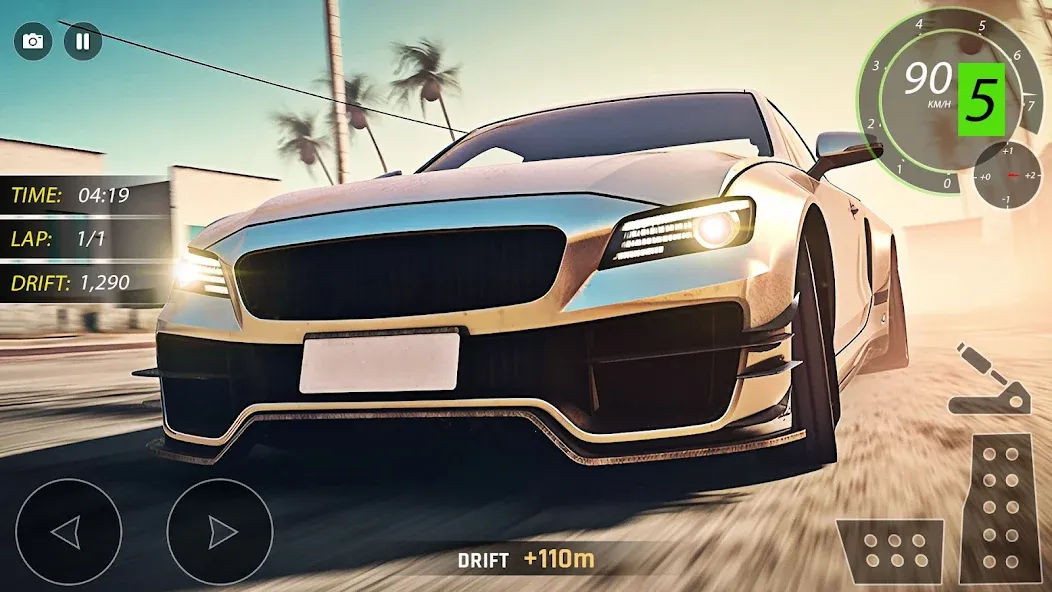 Взлом Highway Drifting Racing Games  [МОД Много монет] — последняя версия apk на Андроид screen 2