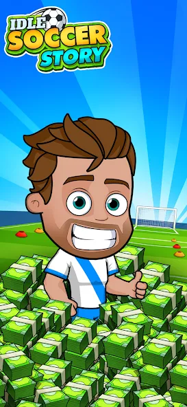 Взлом Idle Soccer Story — Tycoon RPG (Айдл Соккер Стори)  [МОД Unlocked] — полная версия apk на Андроид screen 1