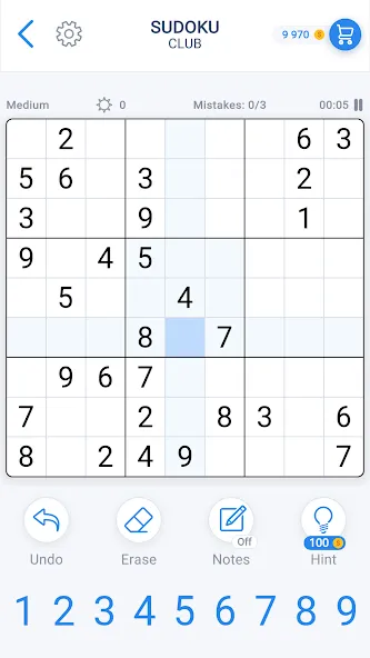 Взлом Sudoku Game — Daily Puzzles  [МОД Mega Pack] — последняя версия apk на Андроид screen 3