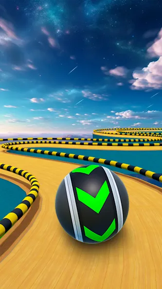 Взломанная Fast Ball Jump — Going Ball 3d (Скай Болл Джамп)  [МОД Много денег] — стабильная версия apk на Андроид screen 3