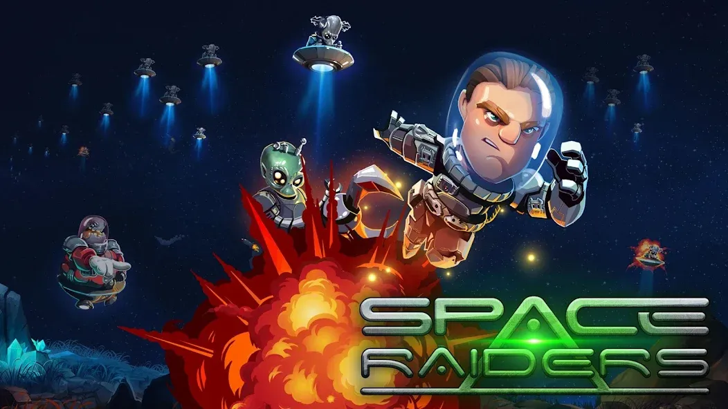 Взлом Space Raiders RPG  [МОД Много денег] — последняя версия apk на Андроид screen 1