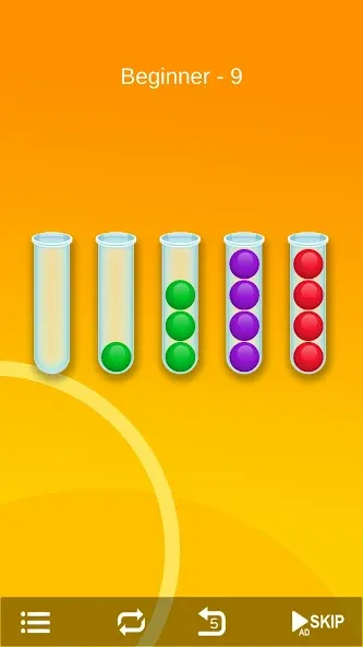 Скачать взломанную Ball Sort — Bubble Sort Puzzle (Болл Сорт)  [МОД Много монет] — полная версия apk на Андроид screen 4