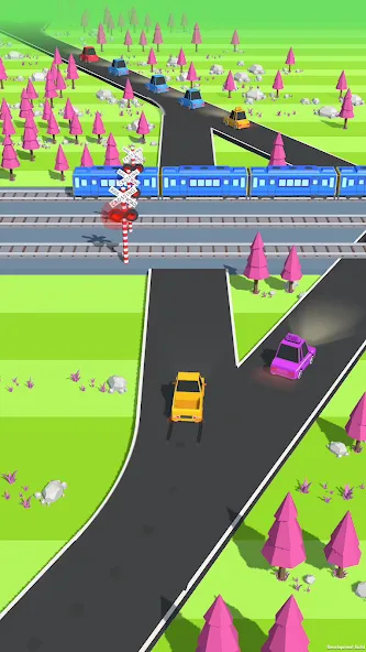 Скачать взлом Traffic Run!: Driving Game  [МОД Menu] — полная версия apk на Андроид screen 1