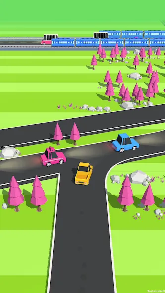 Скачать взлом Traffic Run!: Driving Game  [МОД Menu] — полная версия apk на Андроид screen 5