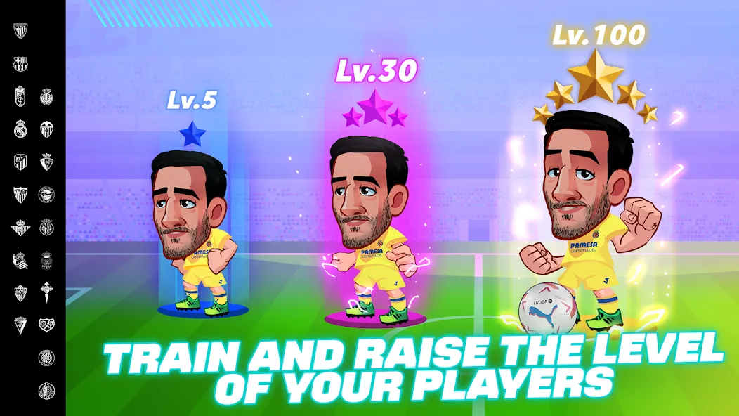 Взломанная LALIGA Head Football 23 SOCCER (Хед Футбол)  [МОД Mega Pack] — полная версия apk на Андроид screen 3