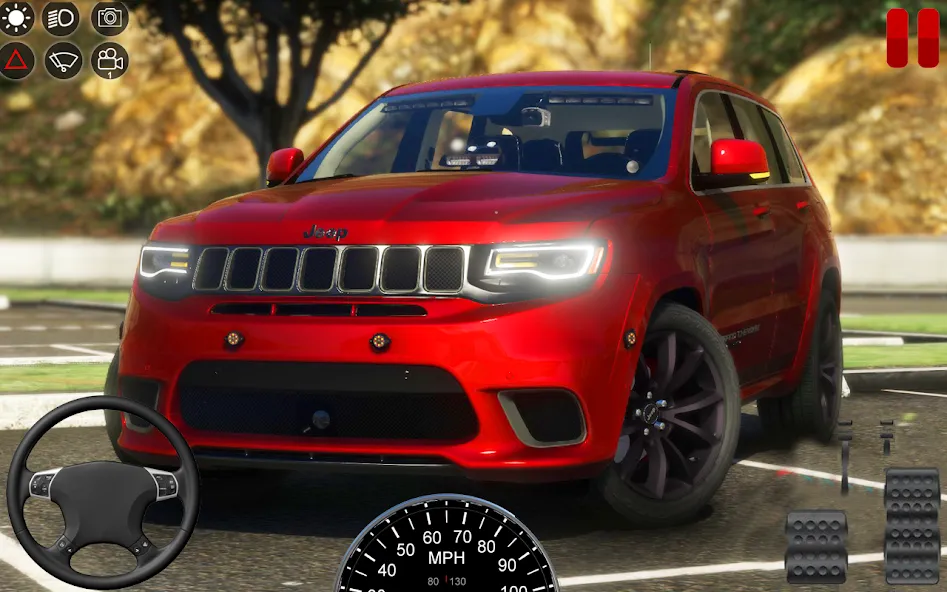 Скачать взломанную US Prado Car Games Simulator  [МОД Бесконечные монеты] — стабильная версия apk на Андроид screen 3