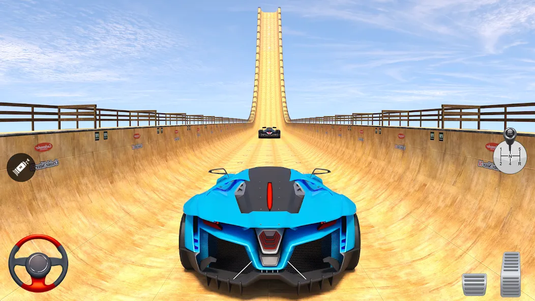 Взлом Superhero Car: Mega Ramp Games (Рамп Кар Гейм)  [МОД Mega Pack] — последняя версия apk на Андроид screen 4