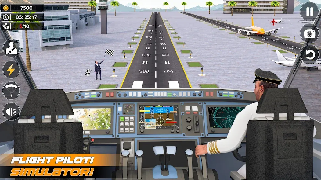 Взлом Airplane Flight Simulator 2023  [МОД Unlocked] — последняя версия apk на Андроид screen 2