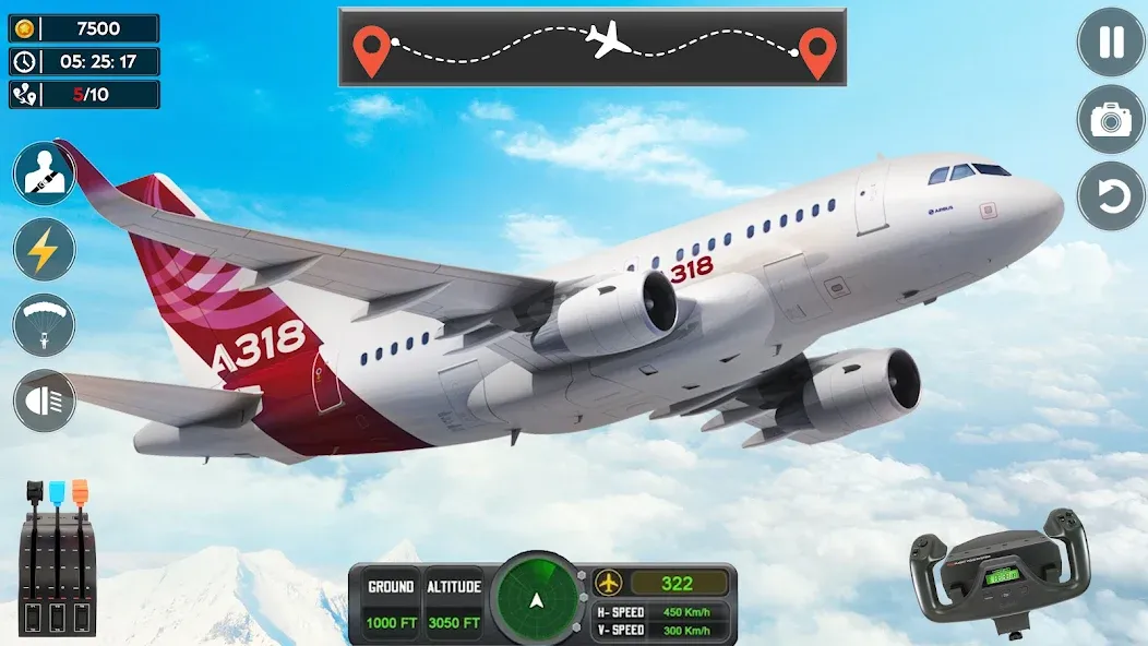 Взлом Airplane Flight Simulator 2023  [МОД Unlocked] — последняя версия apk на Андроид screen 4