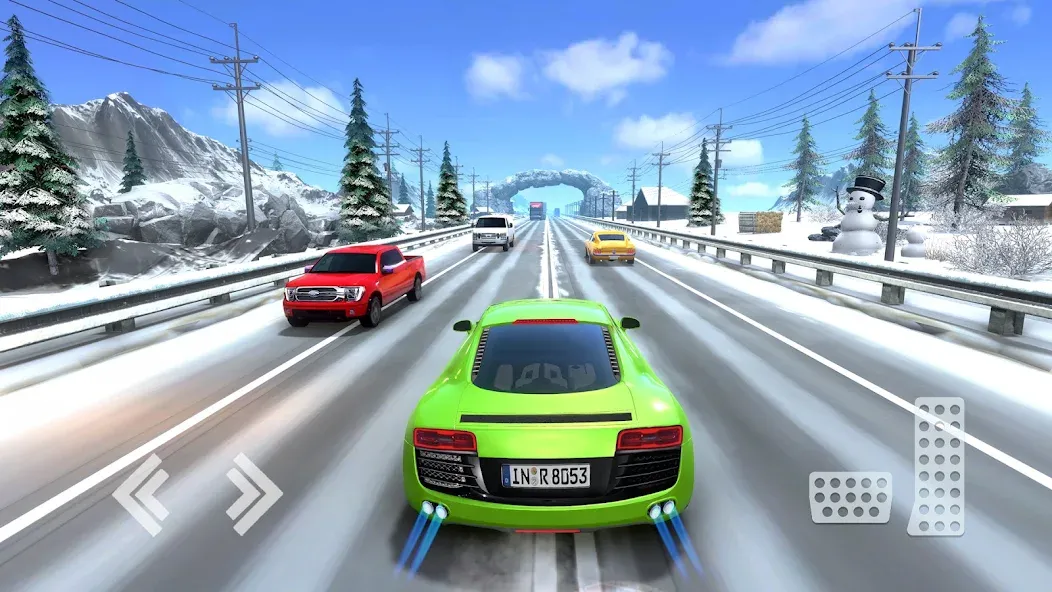 Скачать взлом Real Highway Car Racing Games  [МОД Unlimited Money] — стабильная версия apk на Андроид screen 3