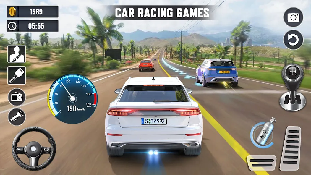 Скачать взлом Real Highway Car Racing Games  [МОД Unlimited Money] — стабильная версия apk на Андроид screen 5