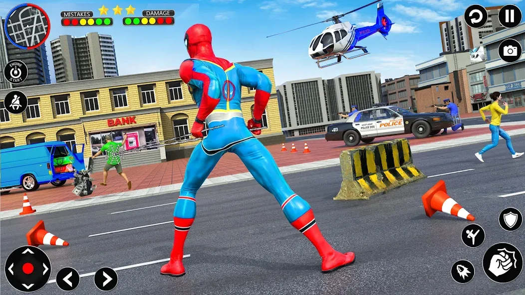 Скачать взлом Spider Rope Hero Spider Games  [МОД Бесконечные монеты] — последняя версия apk на Андроид screen 3