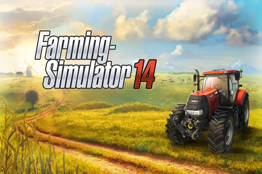 Скачать взломанную Farming Simulator 14 (Фарминг Симулятор 14)  [МОД Меню] — последняя версия apk на Андроид screen 1