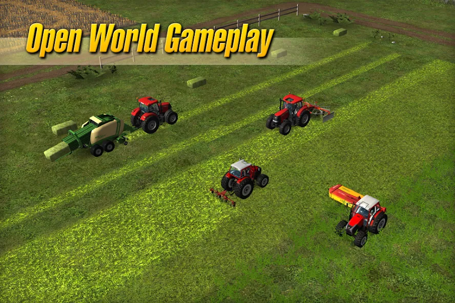 Скачать взломанную Farming Simulator 14 (Фарминг Симулятор 14)  [МОД Меню] — последняя версия apk на Андроид screen 3