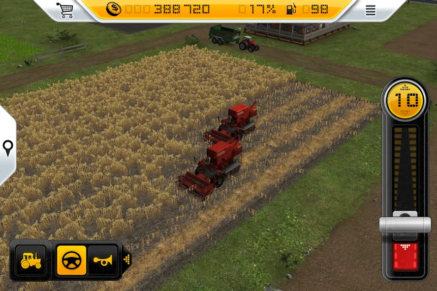 Скачать взломанную Farming Simulator 14 (Фарминг Симулятор 14)  [МОД Меню] — последняя версия apk на Андроид screen 4