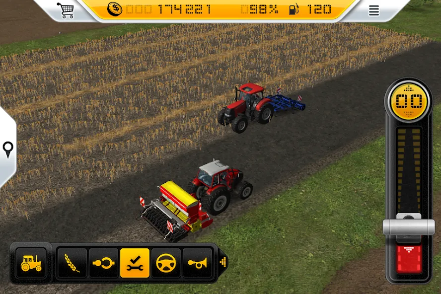 Скачать взломанную Farming Simulator 14 (Фарминг Симулятор 14)  [МОД Меню] — последняя версия apk на Андроид screen 5