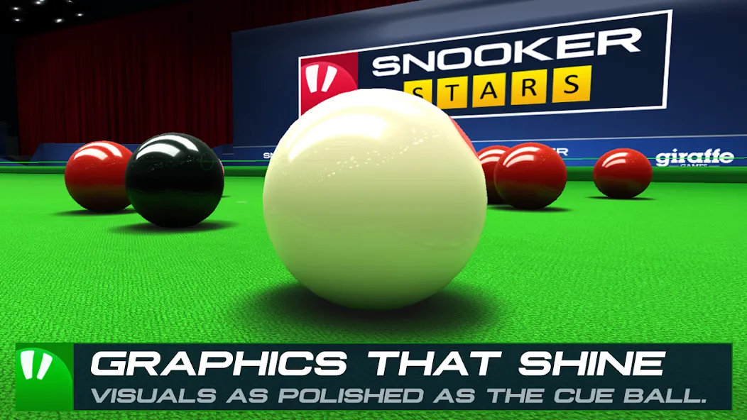 Взломанная Snooker Stars — 3D Online Spor (Снукер Старс)  [МОД Бесконечные деньги] — стабильная версия apk на Андроид screen 3