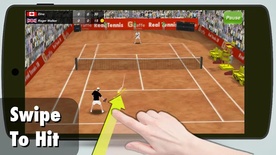 Взлом Tennis Champion 3D — Online Sp  [МОД Бесконечные монеты] — полная версия apk на Андроид screen 1