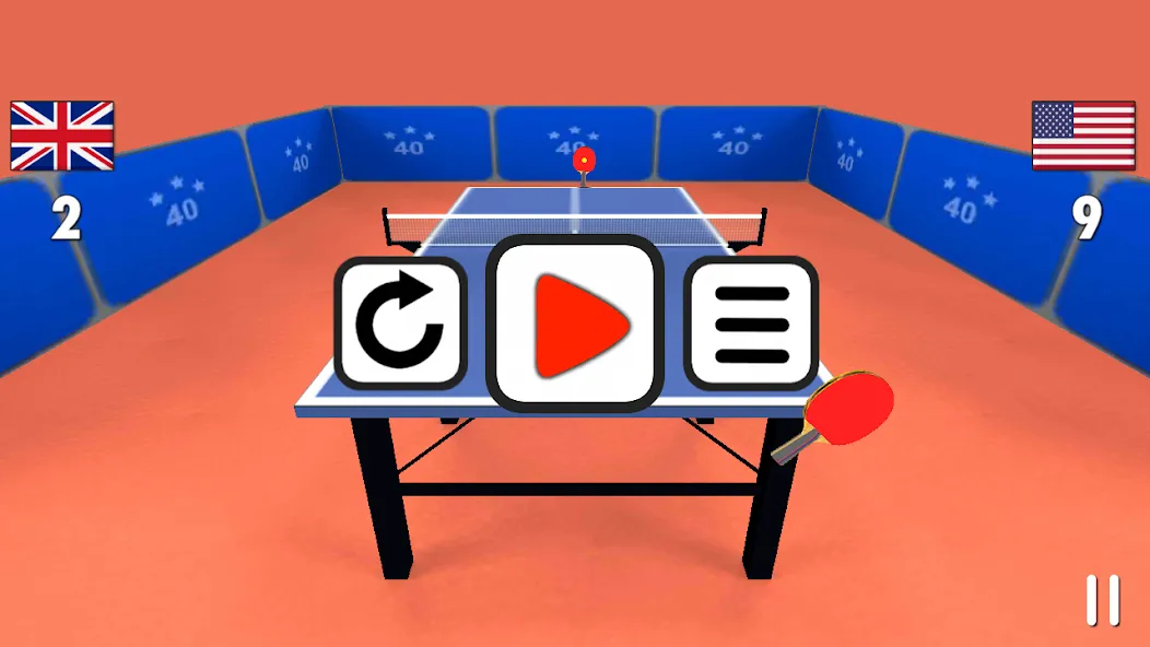 Скачать взлом Table Tennis 3D  [МОД Mega Pack] — стабильная версия apk на Андроид screen 4