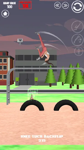 Взлом SWAGFLIP — Parkour Origins (СВАГФЛИП)  [МОД Много монет] — стабильная версия apk на Андроид screen 1