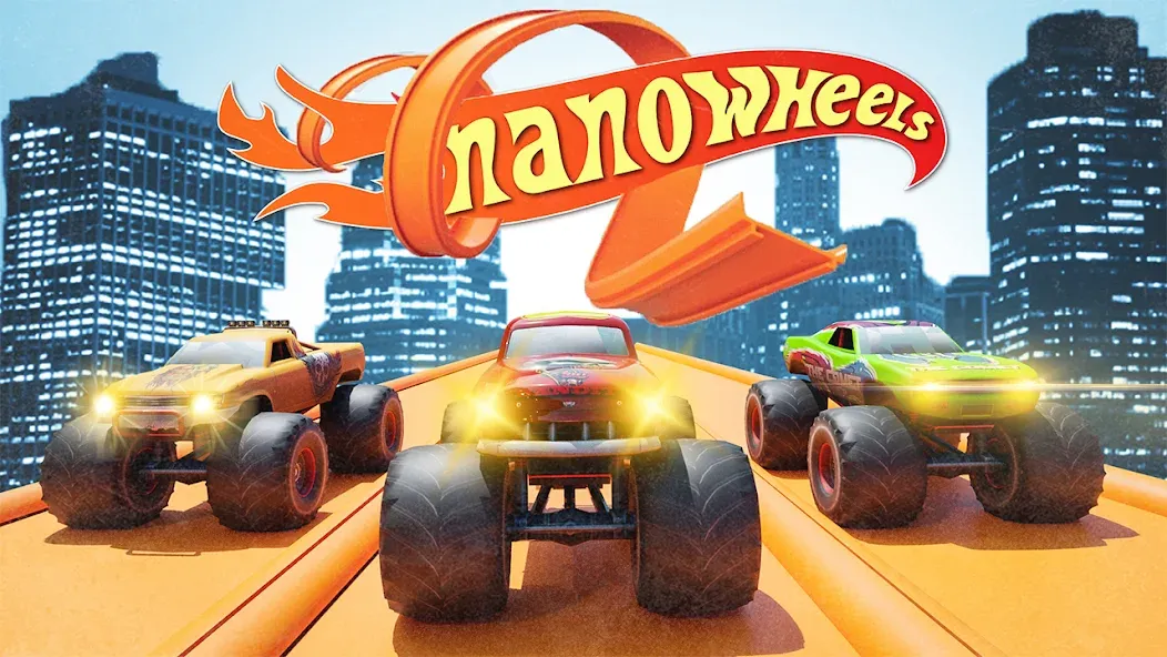 Скачать взломанную Nano Monster Truck Jam Game  [МОД Много монет] — полная версия apk на Андроид screen 1